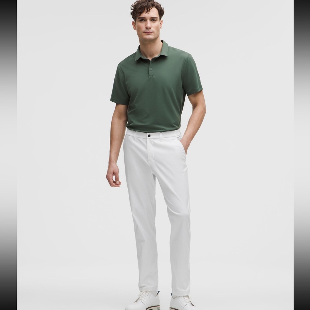 Lululemon ABC Classic-Fit Golf Trouser 36 x 32L White NEVER WORN TAGS STILL ON